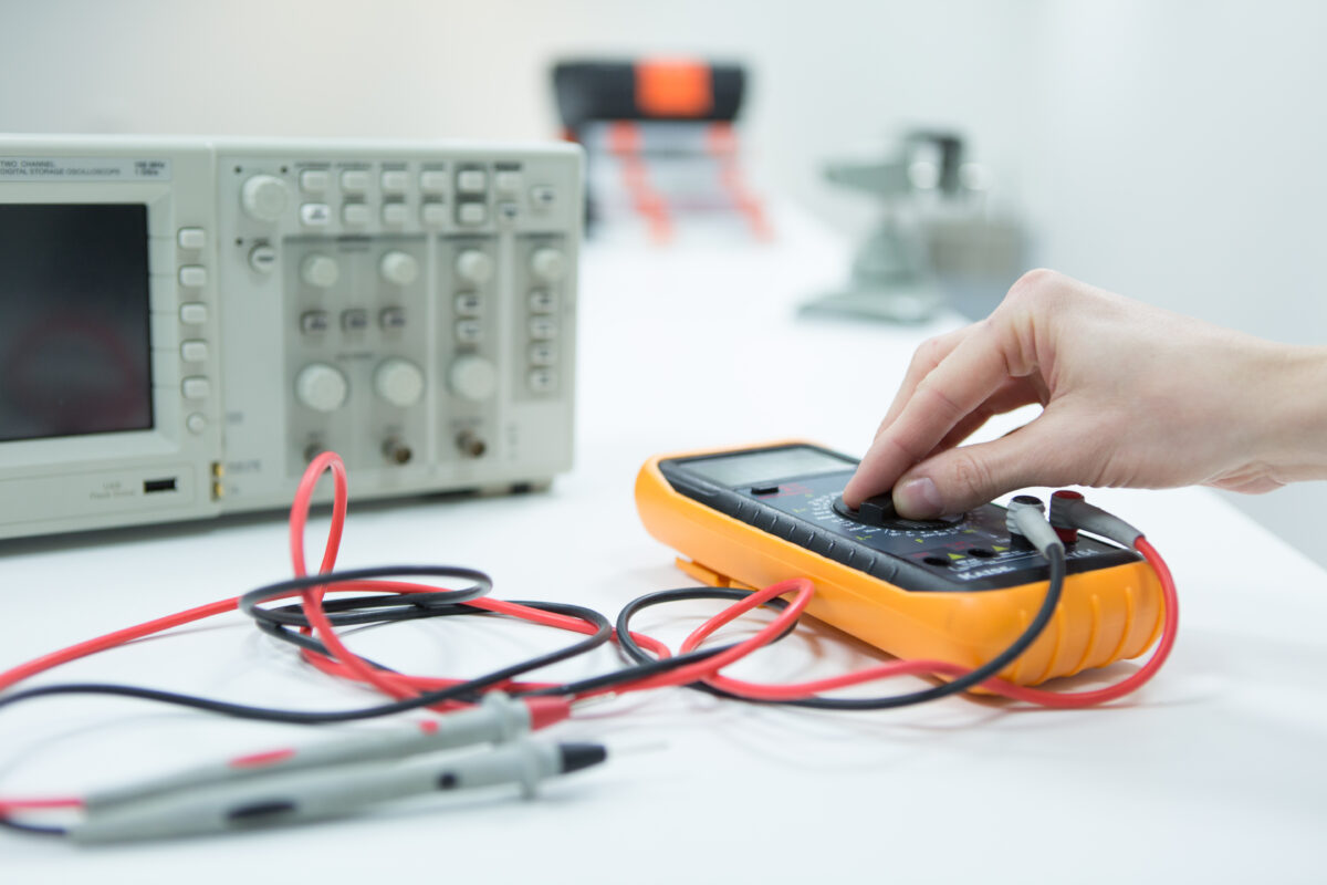 Bild von technischen Experimenten