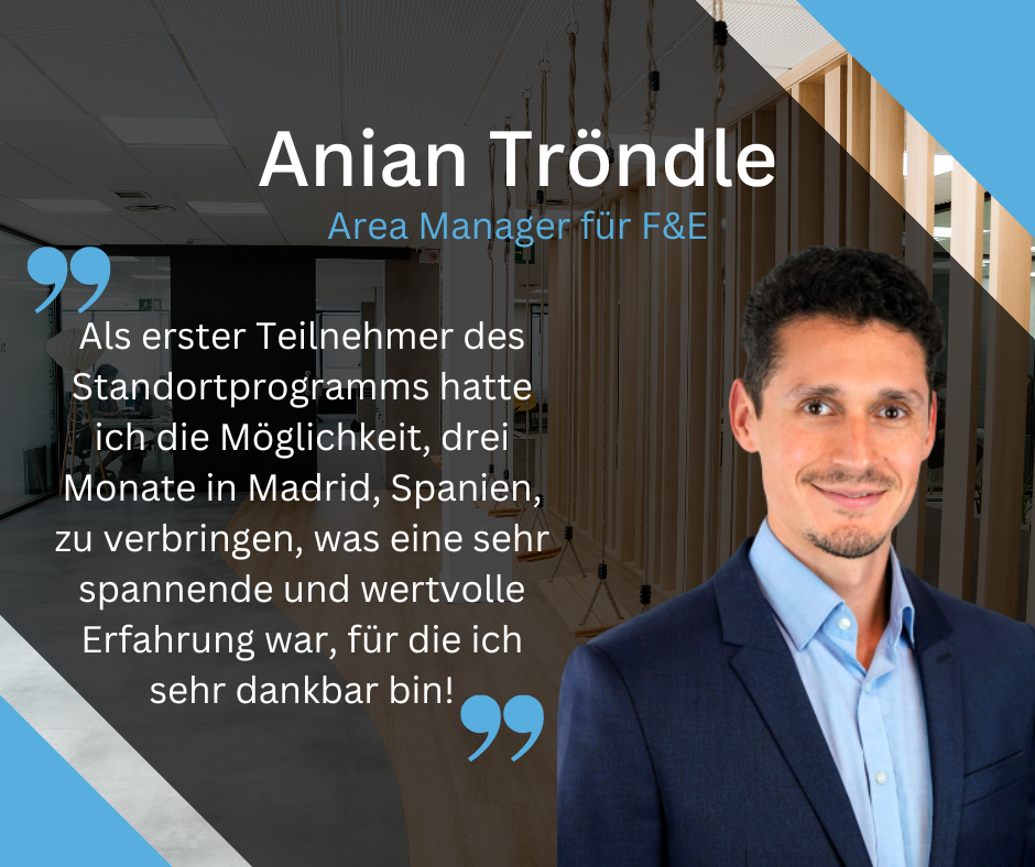 Anian Tröndle Karriere
